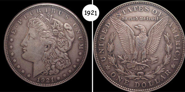 Morgan-Silver-Dollars-1884-1903-1921